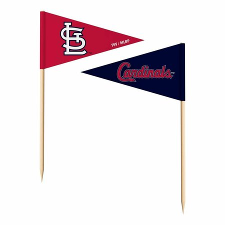 THE SPORTS VAULT St. Louis Cardinals Toothpick Flags - 36PK 7183138526